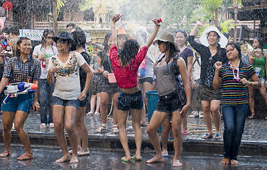 Image showing thai new year festival