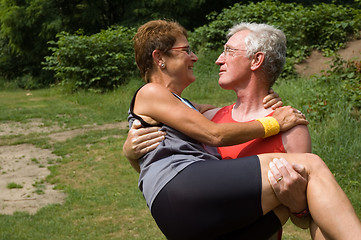 Image showing Happy senior couple