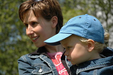 Image showing Mother And Son