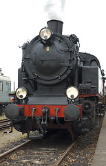 Image showing Old locomotive