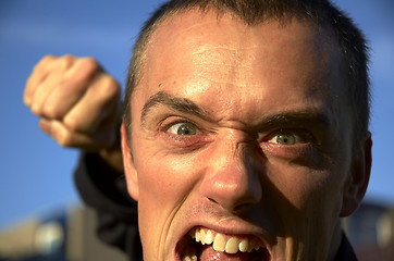 Image showing Angry Man