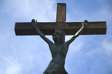 Image showing Jesus on the cross