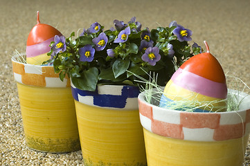 Image showing Easter eggs