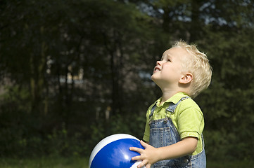 Image showing Throwing the ball