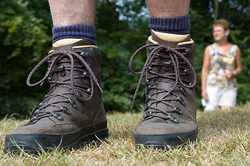 Image showing Follow the hiker -2