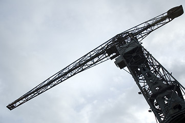 Image showing Old Crane