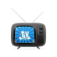 Image showing Retro television
