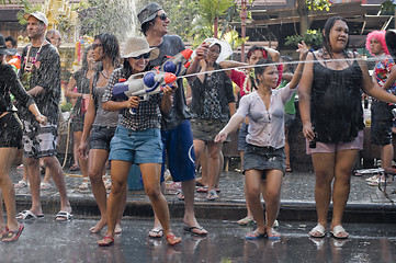 Image showing thai new year festival