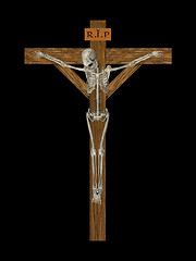 Image showing Crucify Skeleton