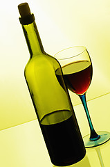 Image showing bottle wine