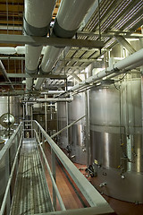 Image showing Winery Interior