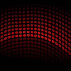 Image showing Red Halftone