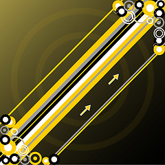 Image showing Yellow Abstract