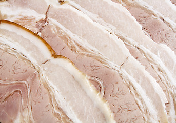Image showing Sliced bacon