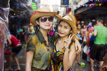 Image showing thai new year festival