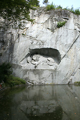 Image showing Lion-memorial