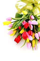 Image showing bouquet of tulips