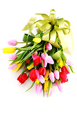 Image showing bouquet of tulips