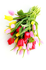 Image showing bouquet of tulips