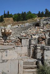 Image showing Piece of Odeon in Ephesus