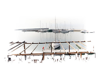 Image showing Sailing boats