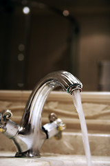 Image showing Hotel bathroom