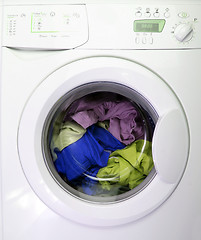 Image showing Clothes in laundry