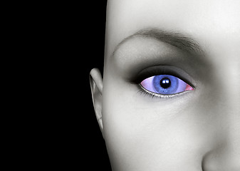 Image showing Close Up Of Eye