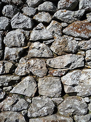 Image showing Dry Stone Wall