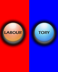 Image showing Conservatives Or Labour