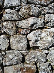 Image showing Dry Stone Wall