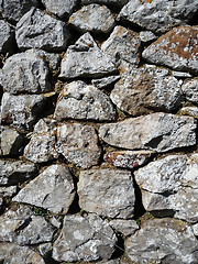 Image showing Dry Stone Wall