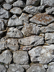 Image showing Dry Stone Wall