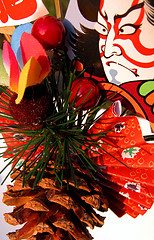 Image showing JJapanese Winter Decoration
