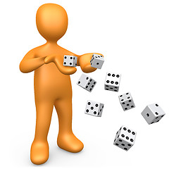 Image showing Rolling The Dice