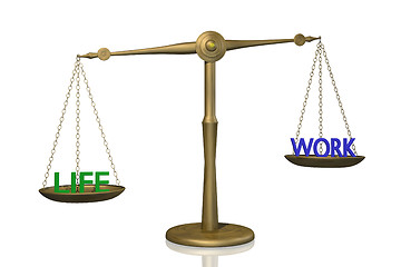 Image showing Life Work Balance