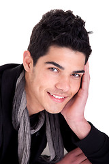 Image showing Handsome young man smiling