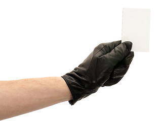 Image showing Credit card in the hand