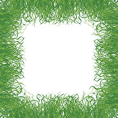 Image showing grass frame 