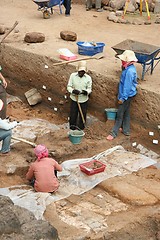 Image showing Archaeological excavation