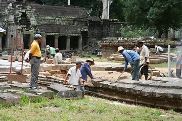 Image showing Archeological excavation