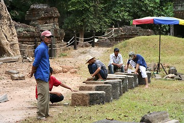 Image showing Archeological excavation