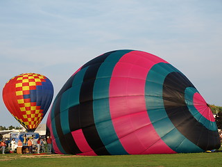 Image showing Hot air balloons.