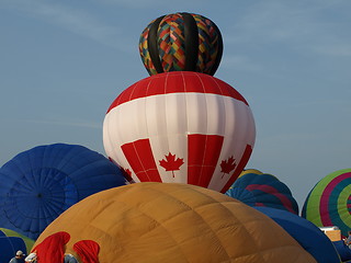 Image showing Hot air balloons.