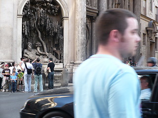 Image showing Italy. Rome. Piazza delle Quattro Fontane  