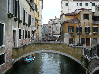 Image showing Italy. Venice. The Venetian bridges  