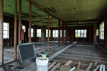 Image showing gutted house