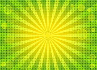 Image showing  Abstract bright green card