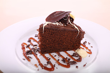 Image showing Chocolate Cake Slice