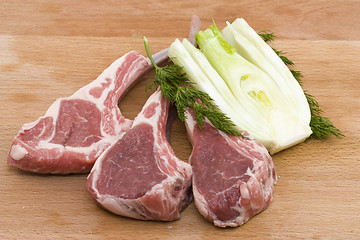 Image showing Racks of lamb